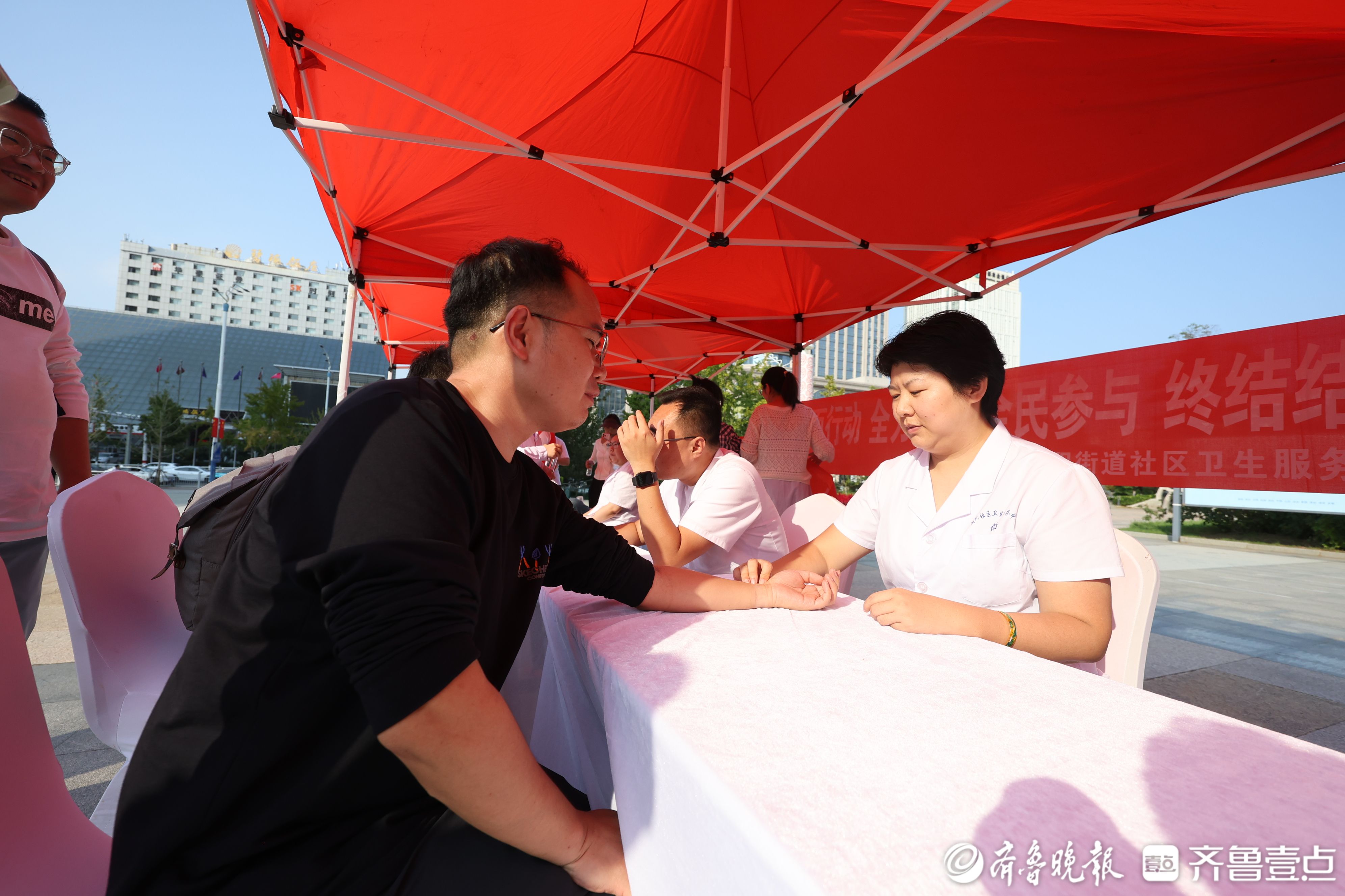 关爱健康，赋能前行！烟台多家医疗机构为新就业群体提供义诊服务