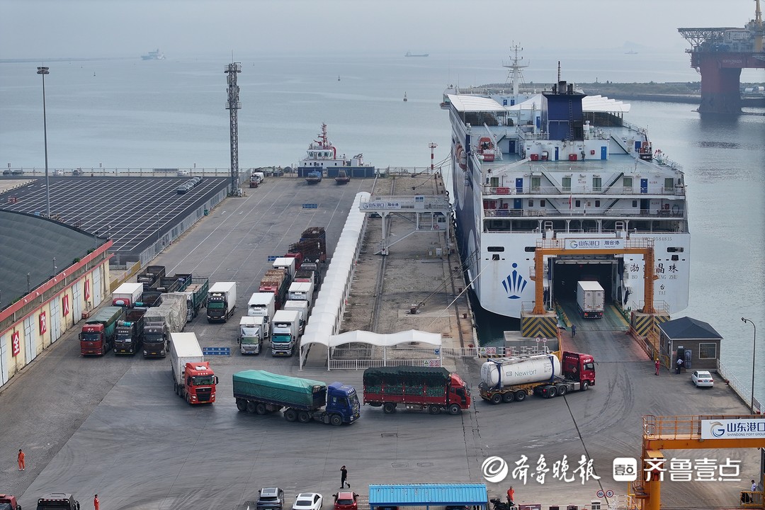 国庆中秋假期，烟台、蓬莱、龙口三港投入19艘大型客、货滚船舶