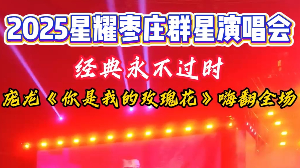 经典永不过时！庞龙《你是我的玫瑰花》嗨翻全场