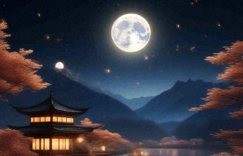 总有一轮明月，照亮归途与来路