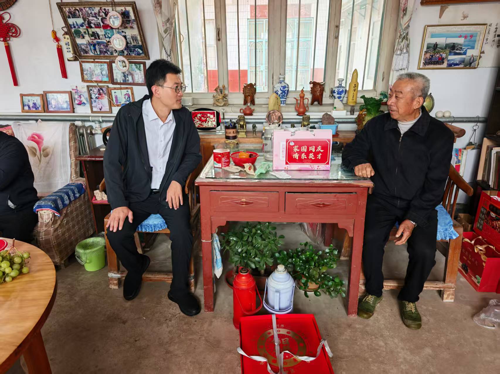 夏津县宋楼镇：开展双节假期返乡人才走访慰问活动 