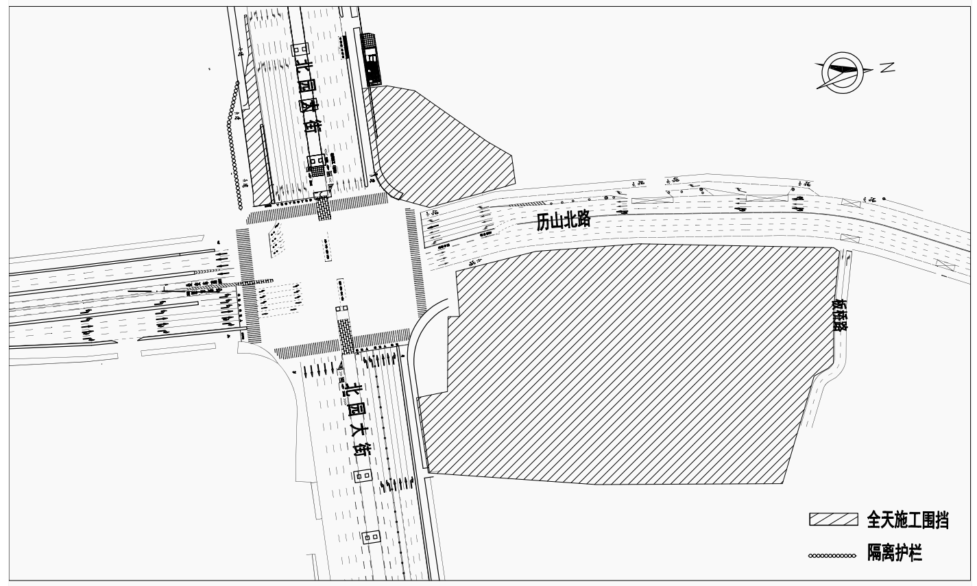 壹探轨道｜因地铁施工10月13日起占用北园大街南半幅部分道路