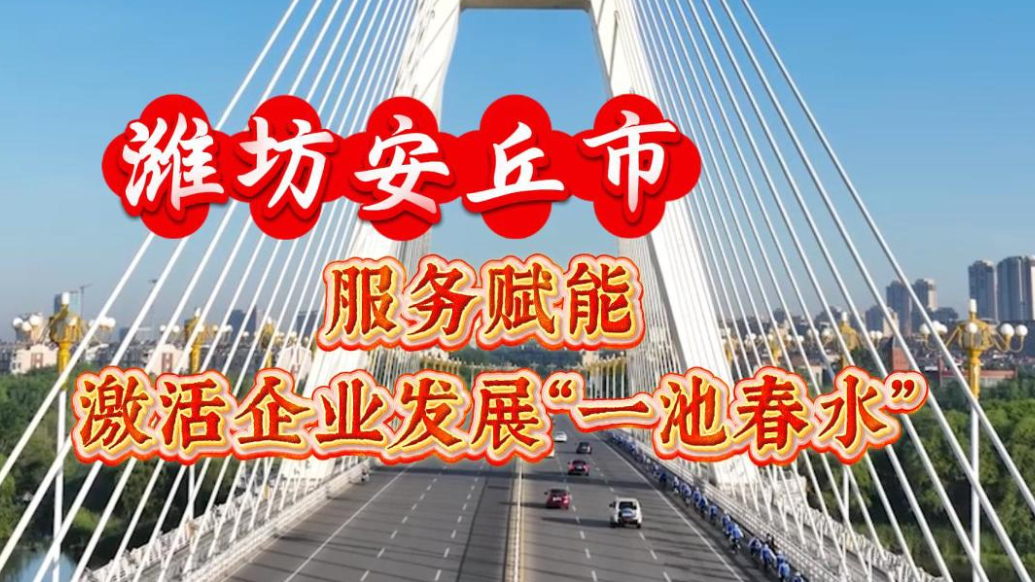 果然视频|潍坊安丘：服务赋能 激活企业发展“一池春水”