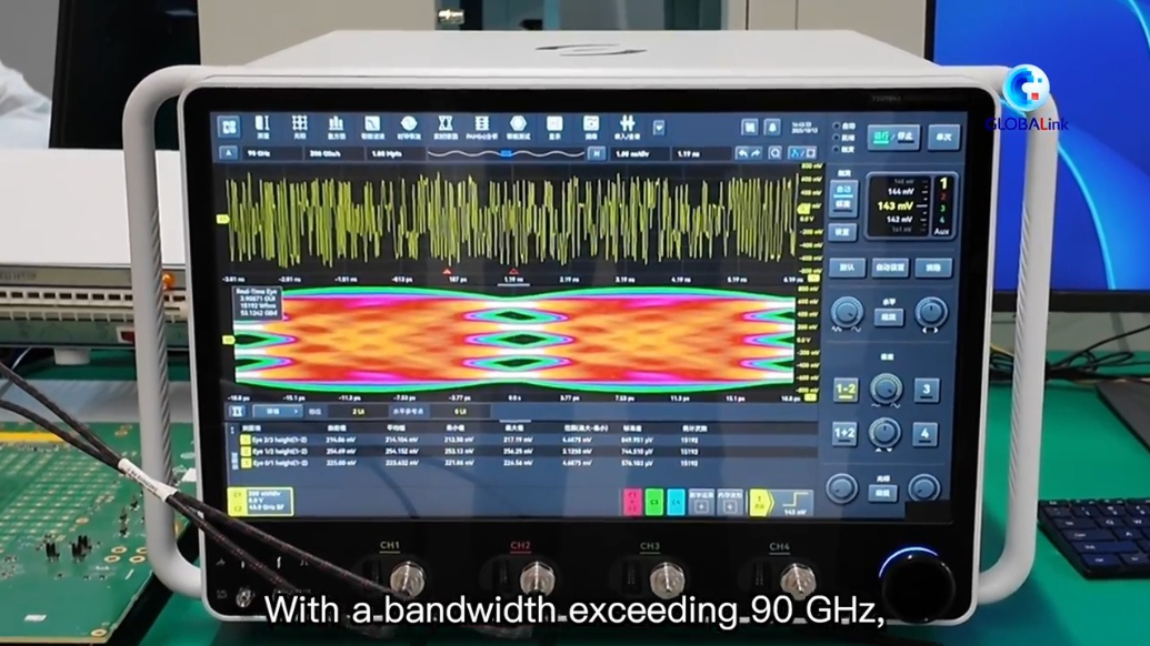 China's homegrown 90GHz oscilloscope sets new industry benchmark