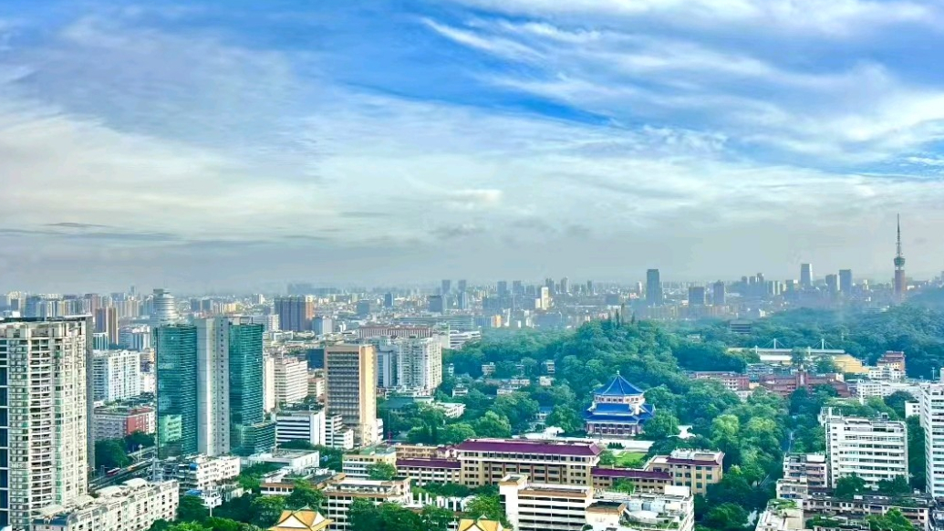 天气情报站|太阳出来了！济南开启“晴天”模式，天空像开了滤镜