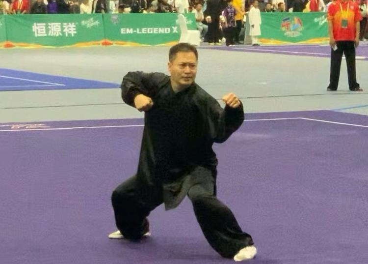 德州选手安剑秋在世界传统武术锦标赛夺冠