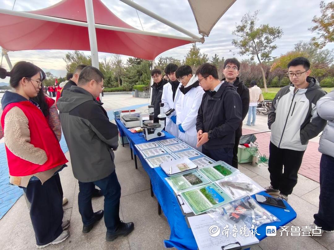 把“实验室”搬到岸边！烟台这场公益巡河活动现场为河道“体检”