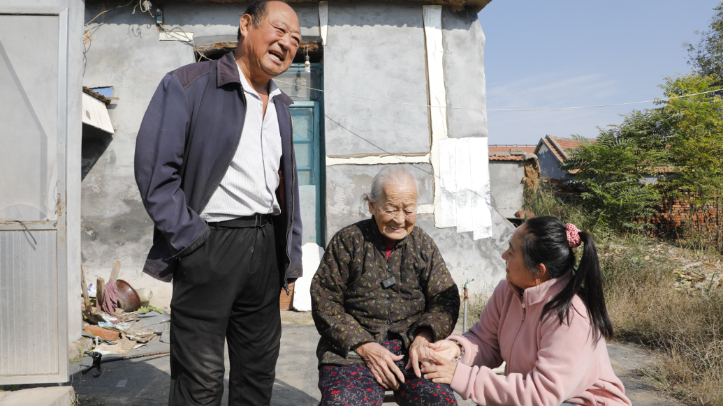 情暖重阳 爱润期颐丨东营百岁老人王秀英的儿子：家有一老是一宝