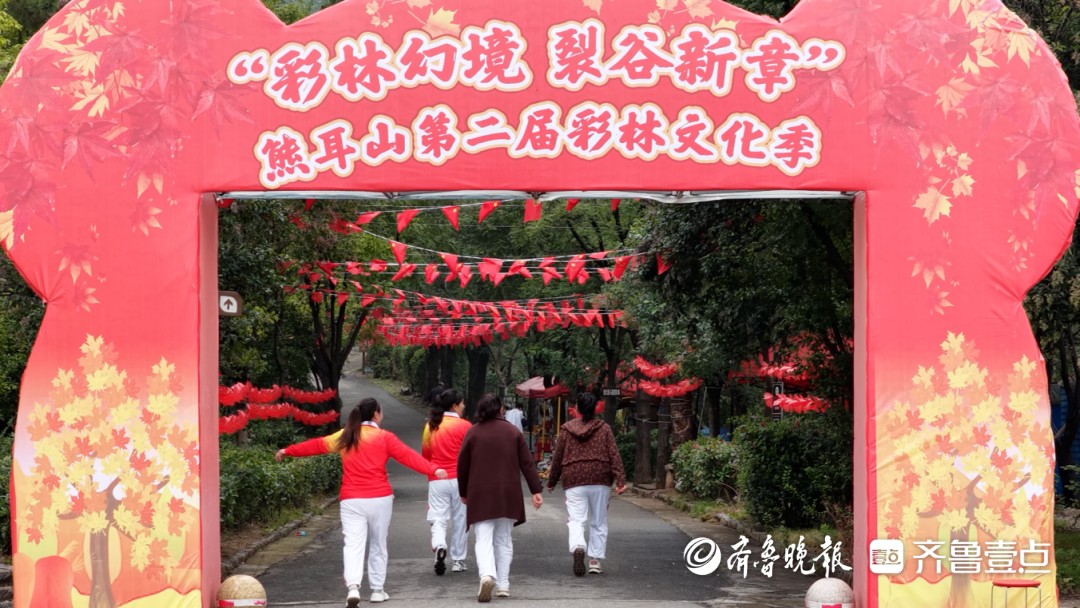 2025年山亭区熊耳山第二届彩林文化旅游季活动举行