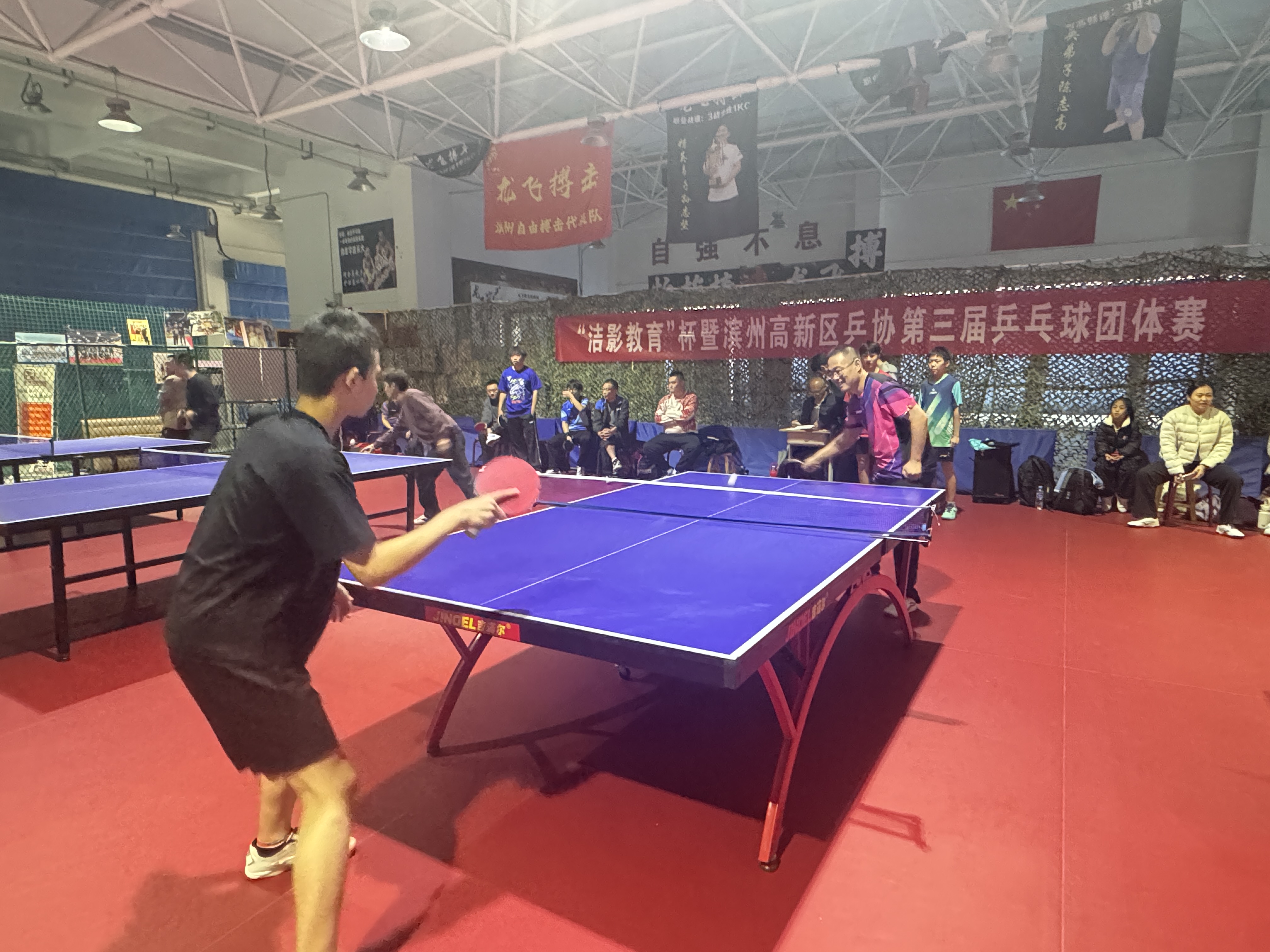 2025年滨州高新区乒乓球团体赛成功举办