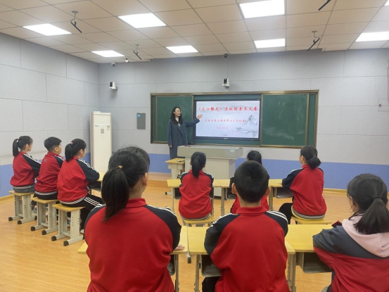 莒县浮来山街道中心小学举行《文心雕龙》素养大赛校级初赛活动
