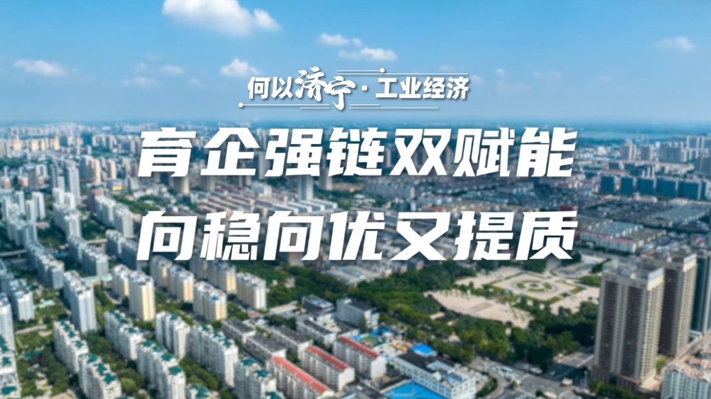  何以济宁|工业经济：育企强链双赋能，向稳向优又提质