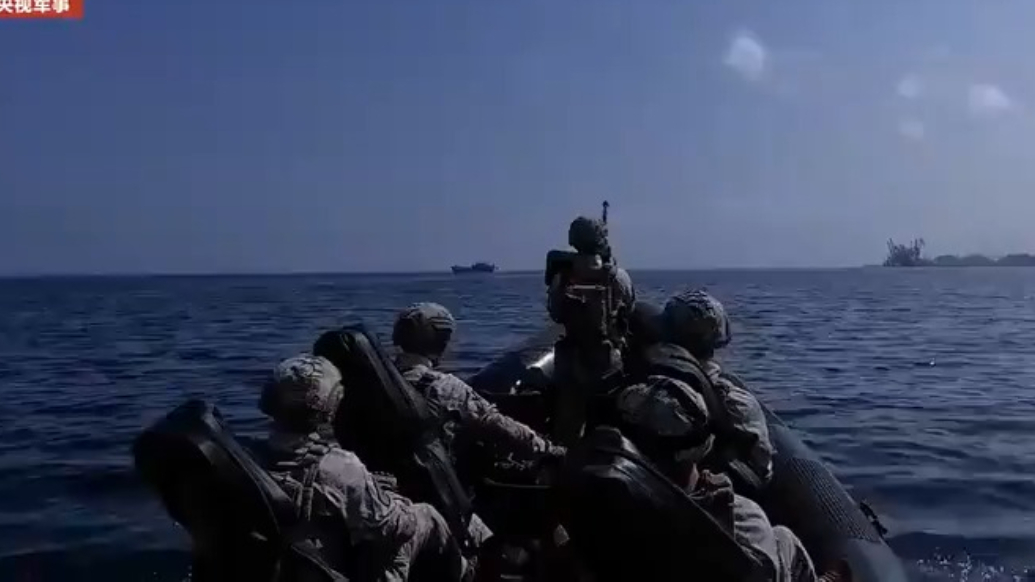 对“恐怖分子”清剿……解放军与吉布提军队首次三军联训