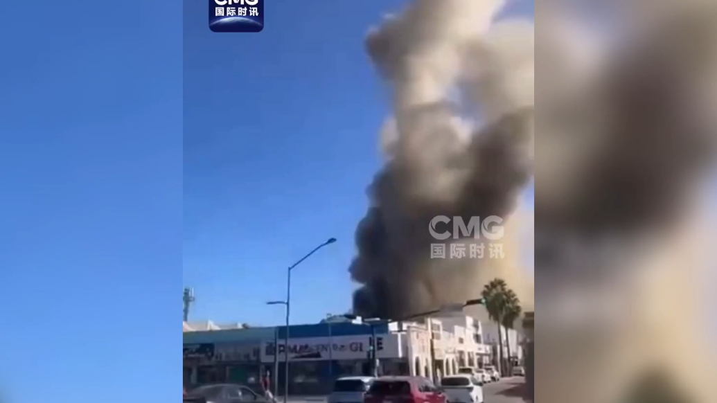 果然视频·看天下|墨西哥一商店火灾至少23人死亡