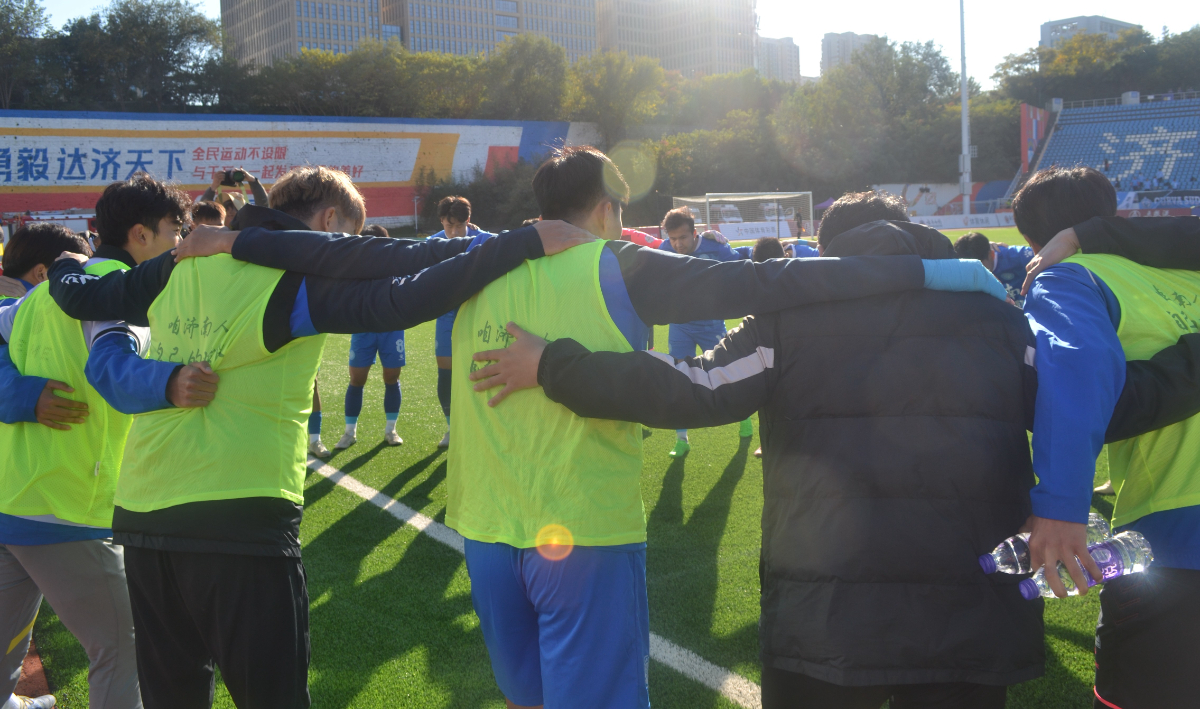 图集|泰安队客场2：1击败济南队，杀进齐鲁超赛决赛