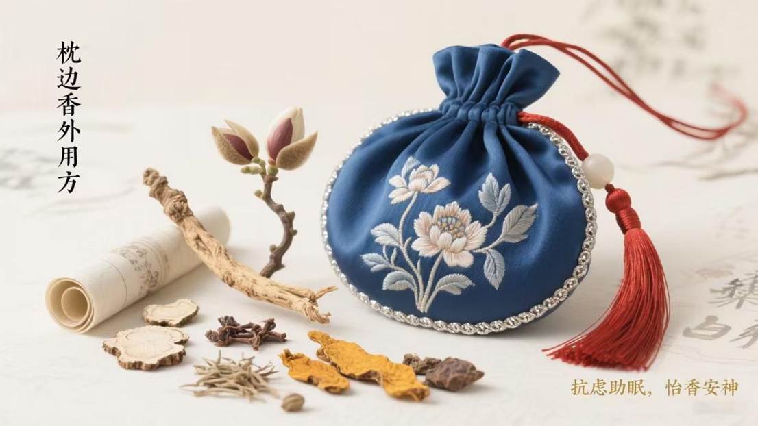 这个秋冬的新晋顶流来了！省中医“助眠香囊”上线，还能直送到家