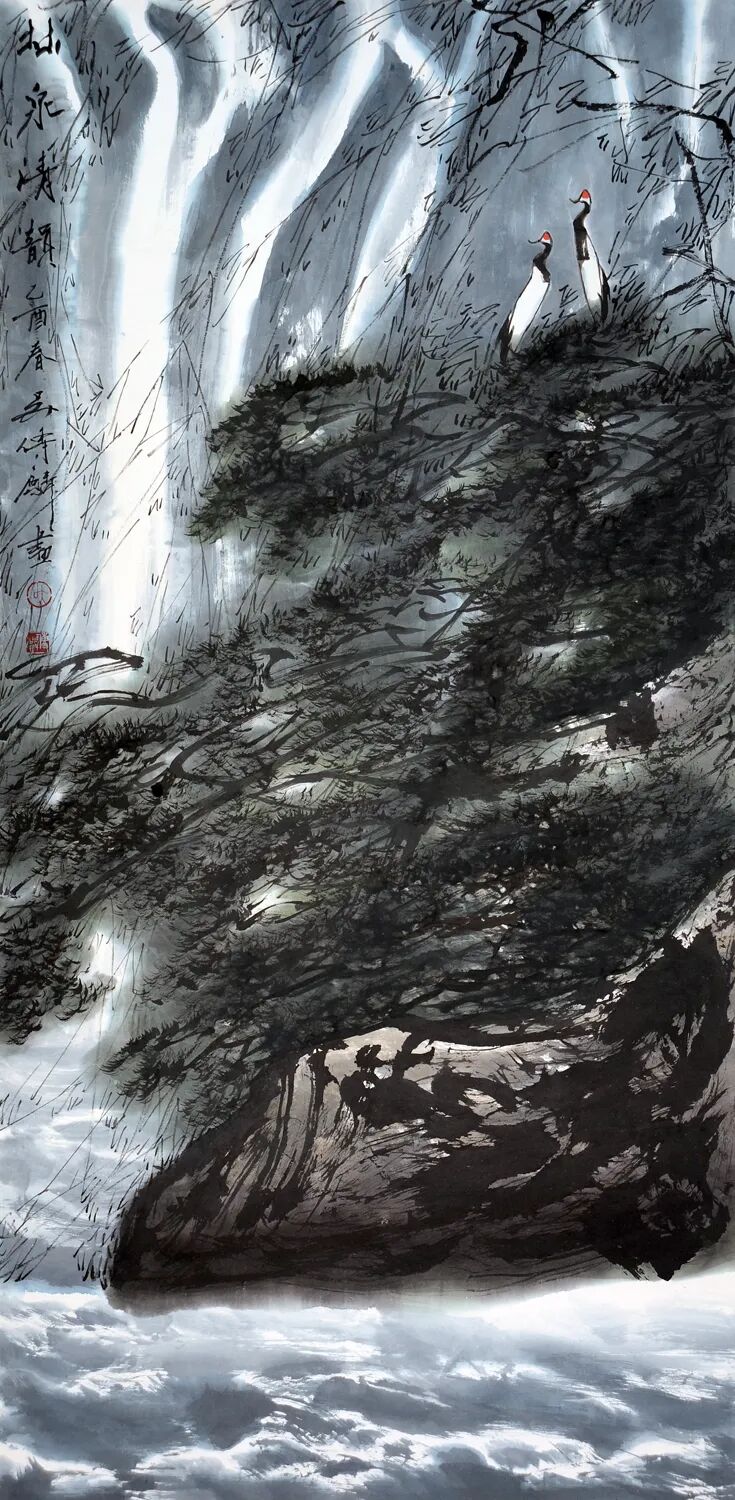 气韵流动 天地生息——试析吴传麟画作中的水