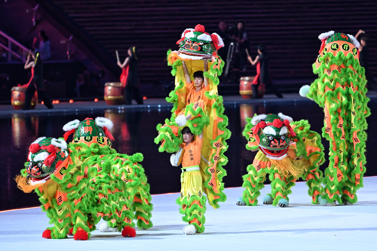 图集|第十五届全运会开幕在即，暖场表演精彩纷呈