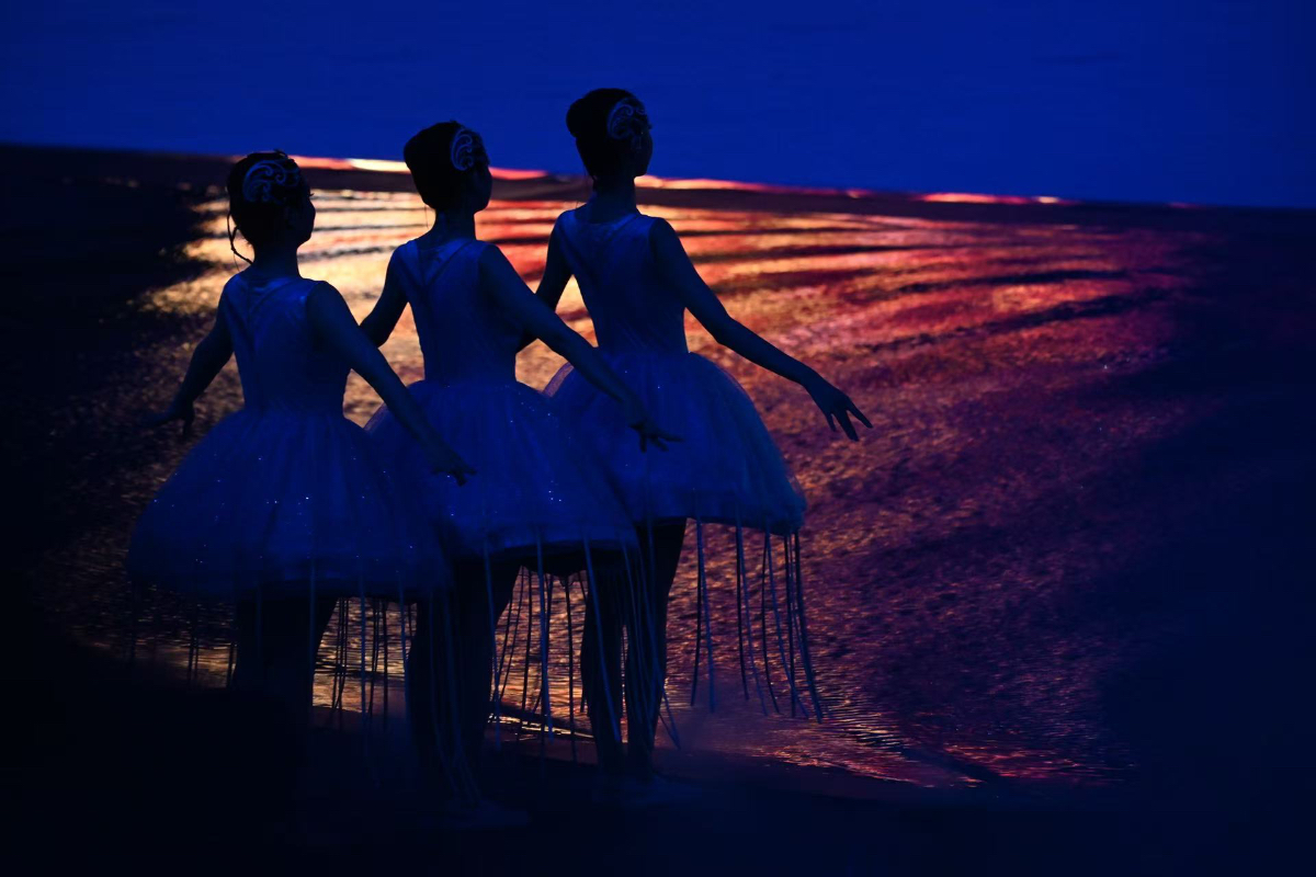 图集|全运会开幕式：水舞台展现大湾区的灵动之美