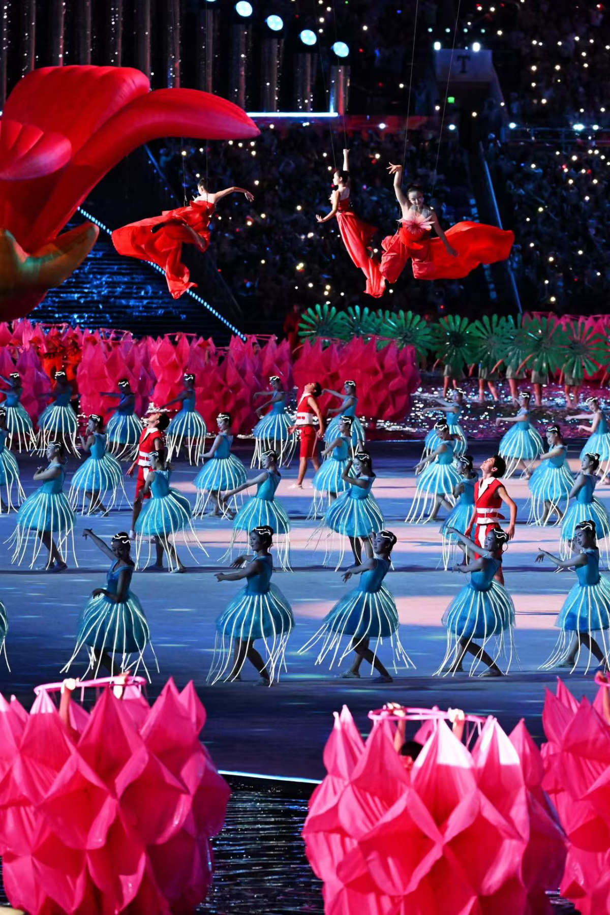 图集|超绝！全运会开幕式上的那些精彩瞬间