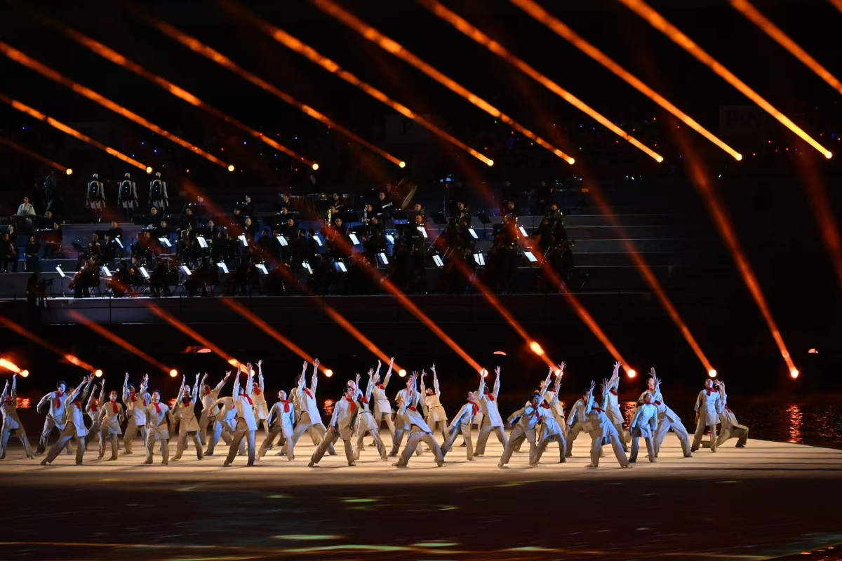 图集|超绝！全运会开幕式上的那些精彩瞬间