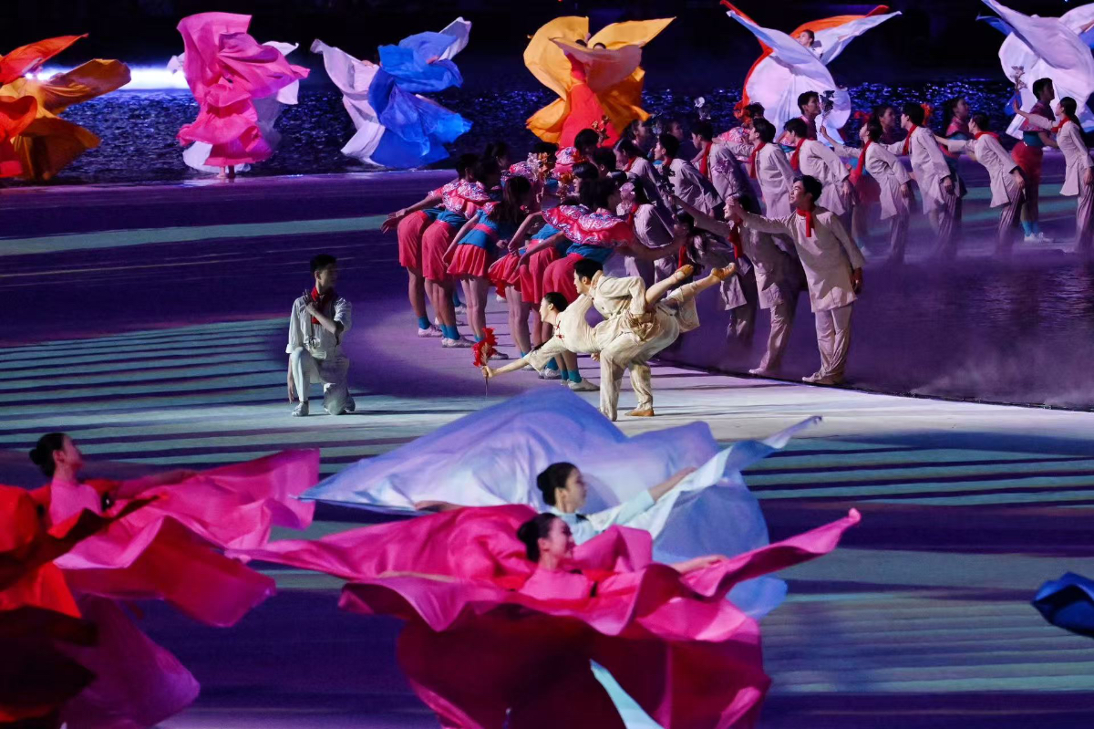 图集|超绝！全运会开幕式上的那些精彩瞬间