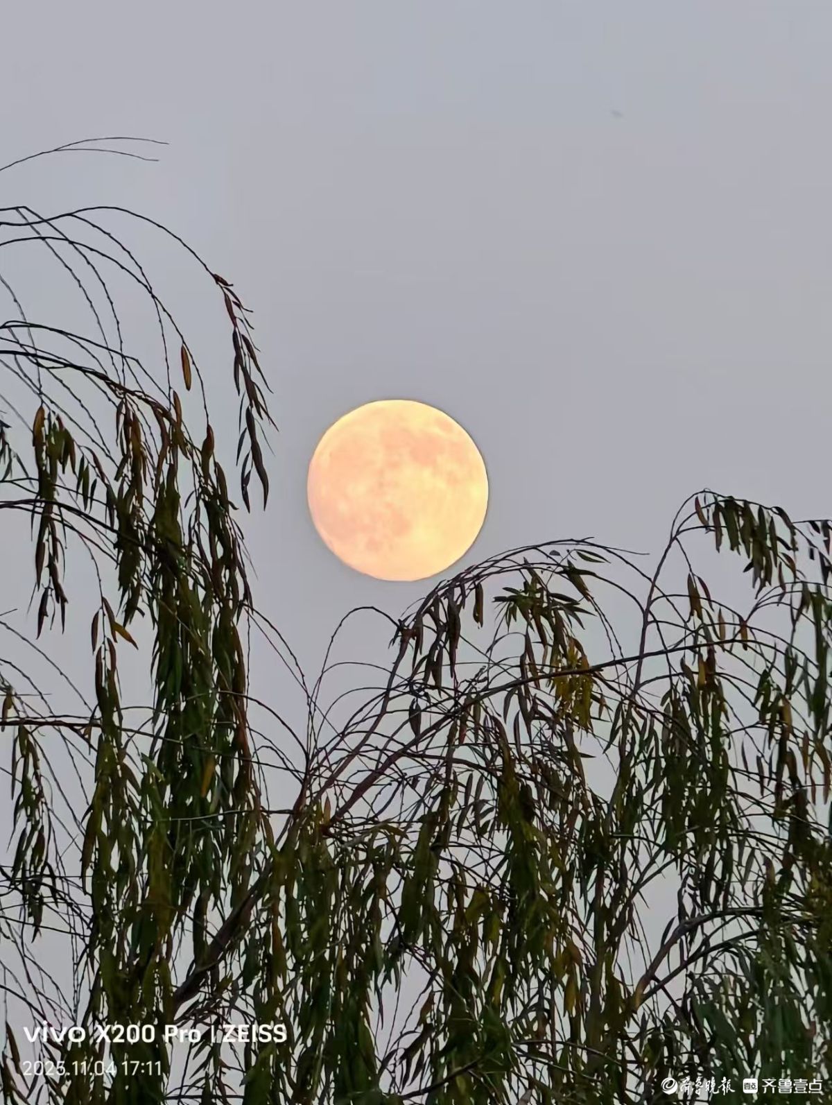 行摄华山——农历九月十五的月亮