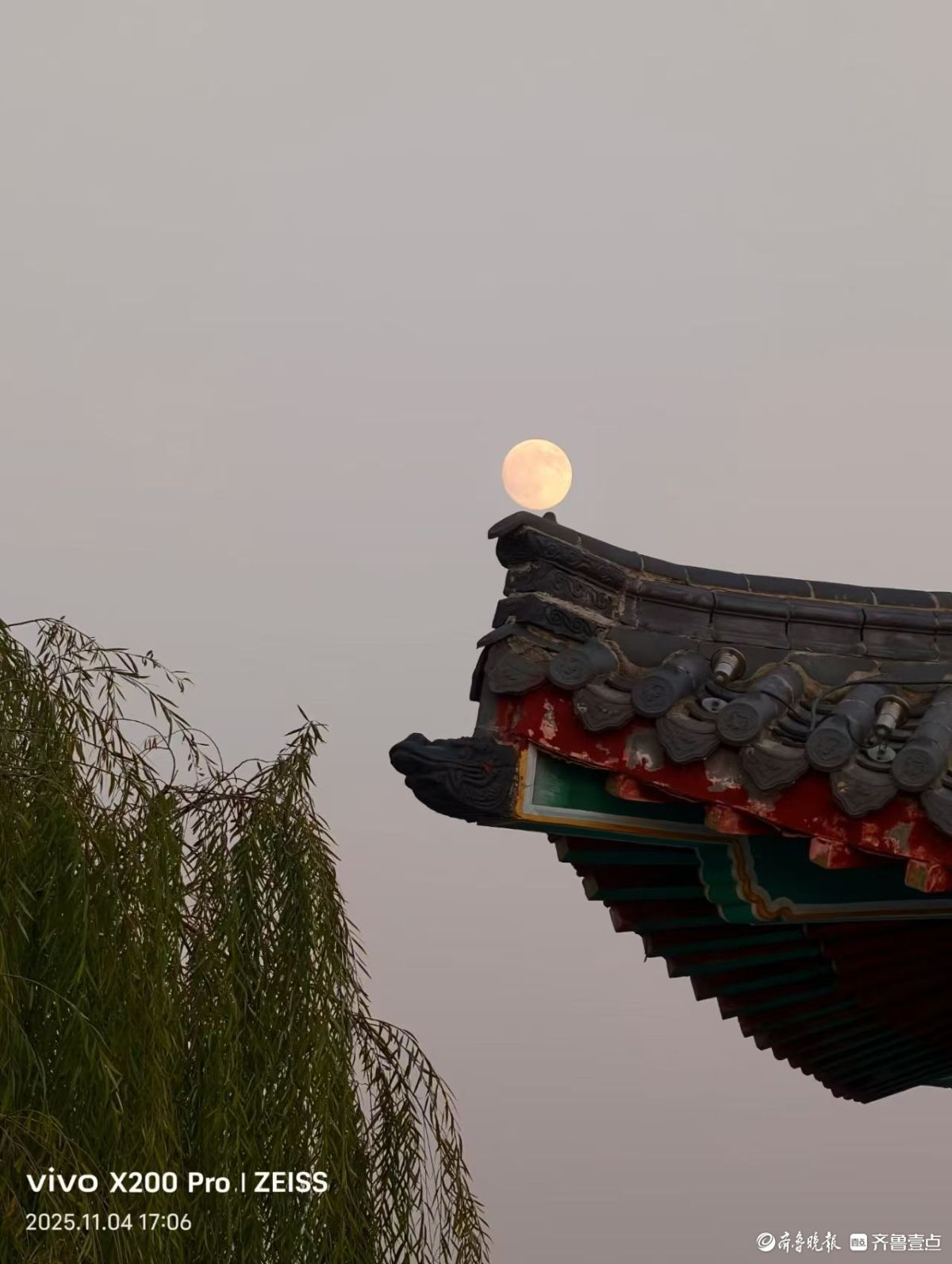 行摄华山——农历九月十五的月亮