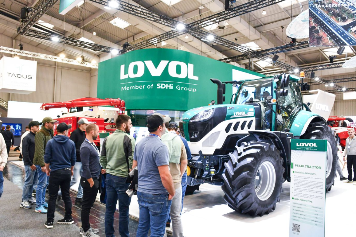 绿色 智慧 发展 | 雷沃智慧农业整体解决方案“登陆”汉诺威