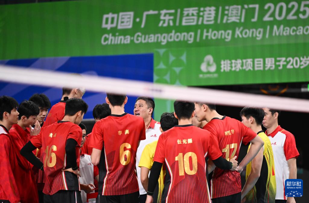 伟观全运|U20男排全运会摘铜，主帅张震宇：面对挑战要更勇敢