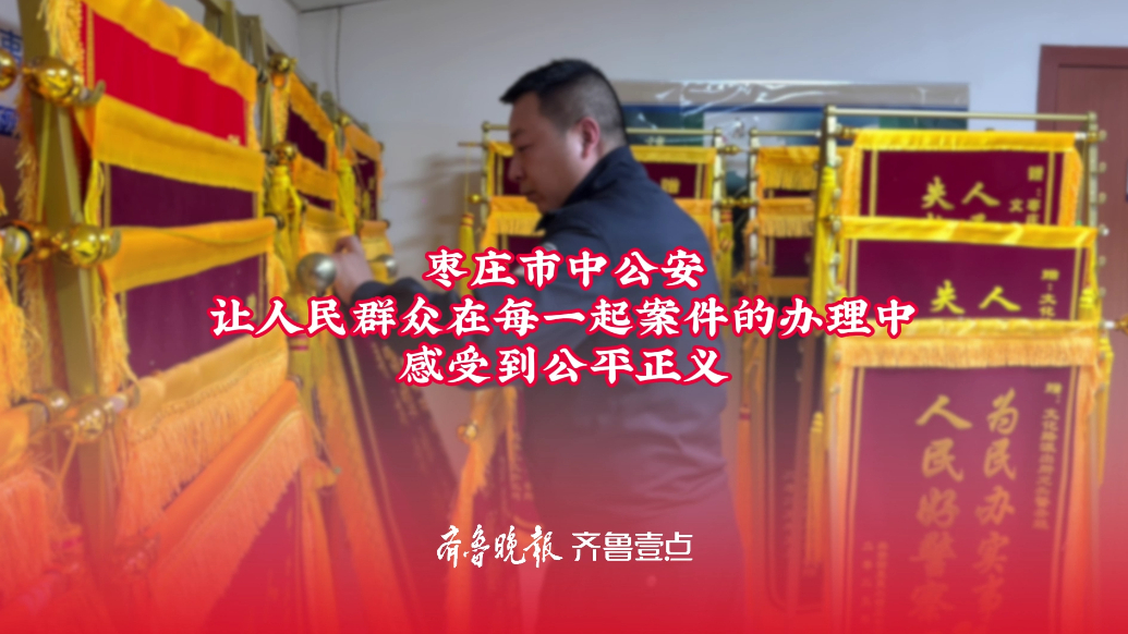 枣庄市中公安：让人民群众在每一起案件的办理中感受到公平正义