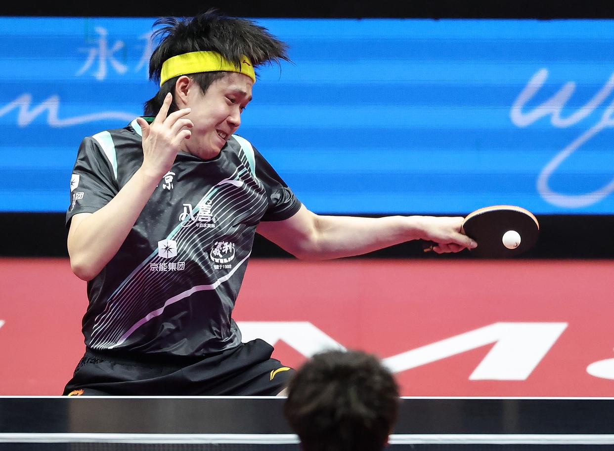 乒乓球——男子单打四分之一决赛：王楚钦晋级四强