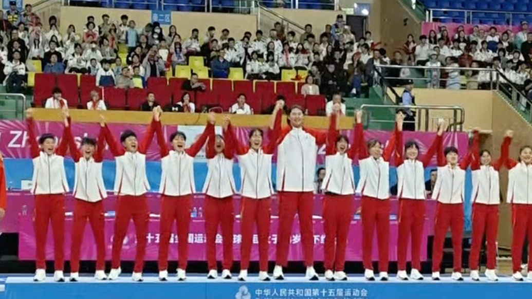 果然视频｜济南姑娘张子宇领衔，山东U18女篮十五运会夺冠