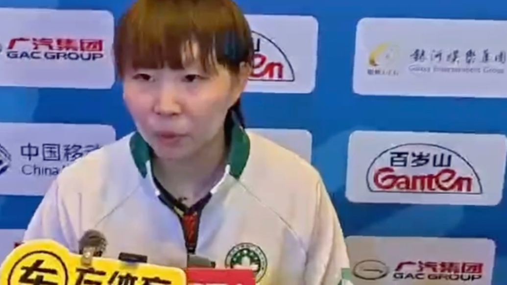 果然视频｜朱雨玲：我会给莎莎制造一些困难，但不足以拿下比赛