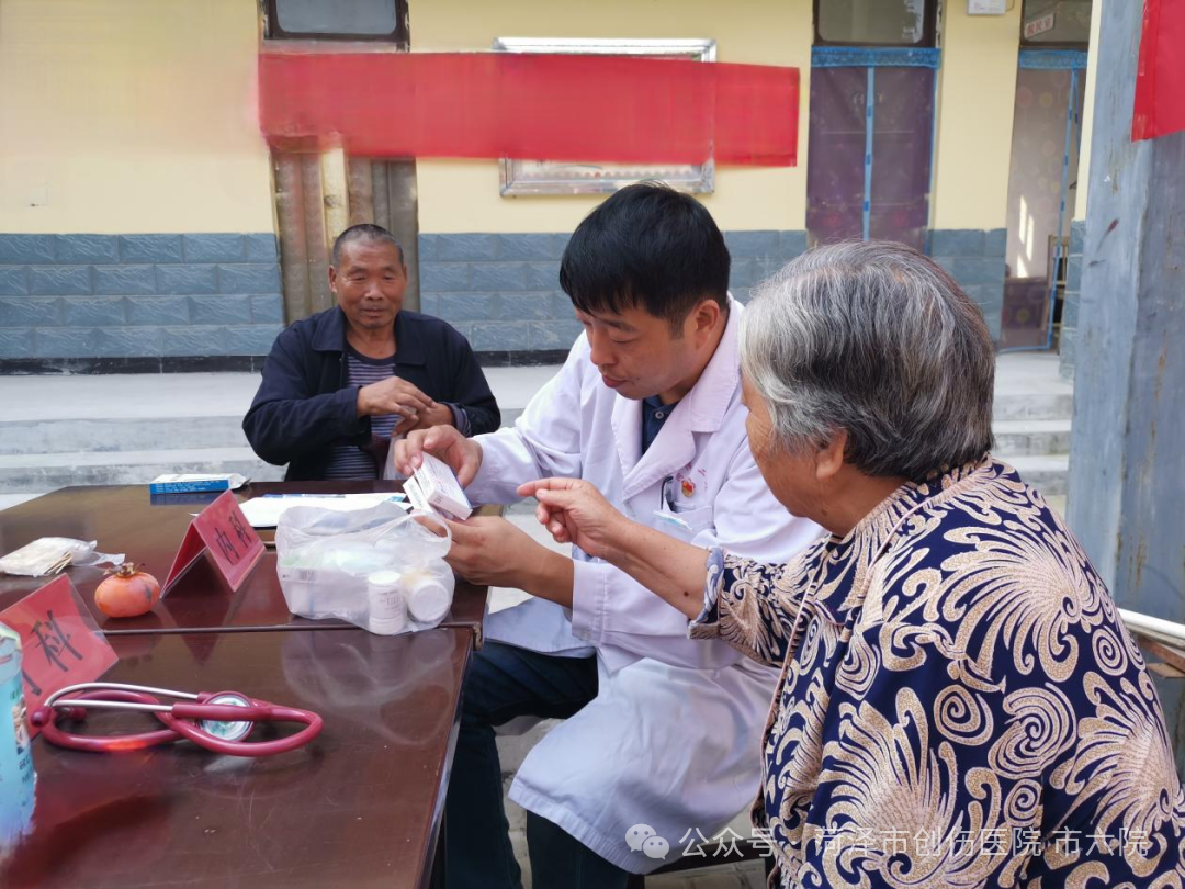 菏泽市创伤医院走进鲁西新区岳程办事处郝庄开展糖尿病日义诊活动