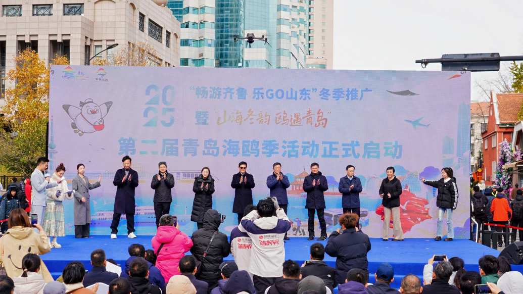 果然视频丨“鸥”遇青岛！2025青岛海鸥季活动开幕