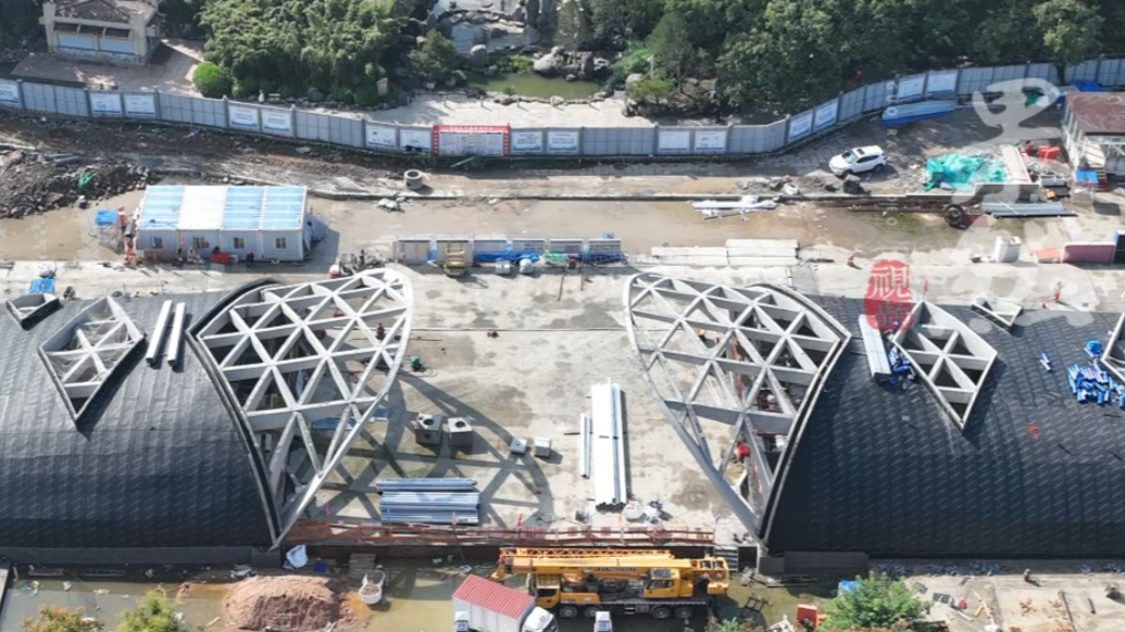 果然视频·地铁通泉城|4号线让路泉水，泉城公园站“浮”出地面