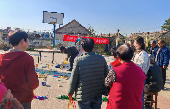 趣享银龄，幸福同行！牟平高陵镇西洼村举行“桑榆游乐园”活动