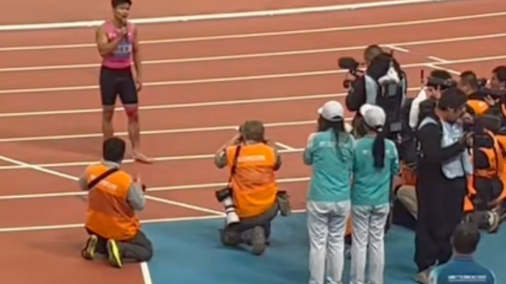 果然视频｜苏炳添：不离开田径，未来帮更多热爱田径的青少年圆梦