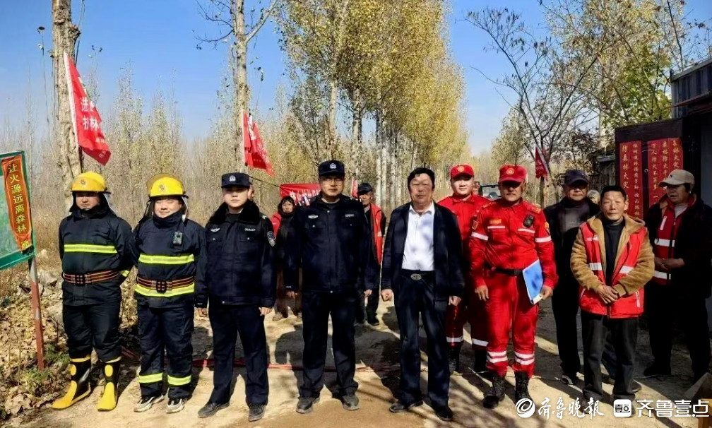 助力山林防火安全，济宁泗水县志愿者在行动
