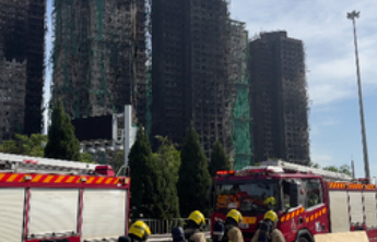 香港大埔火灾灭火和搜索工作已完成