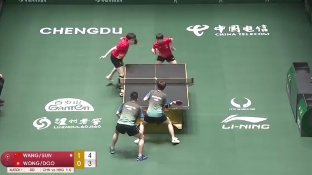 首战告捷！混团世界杯国乒8比1迎开门红
