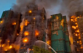 香港警方确认大埔火灾失联名单中的159名市民安全