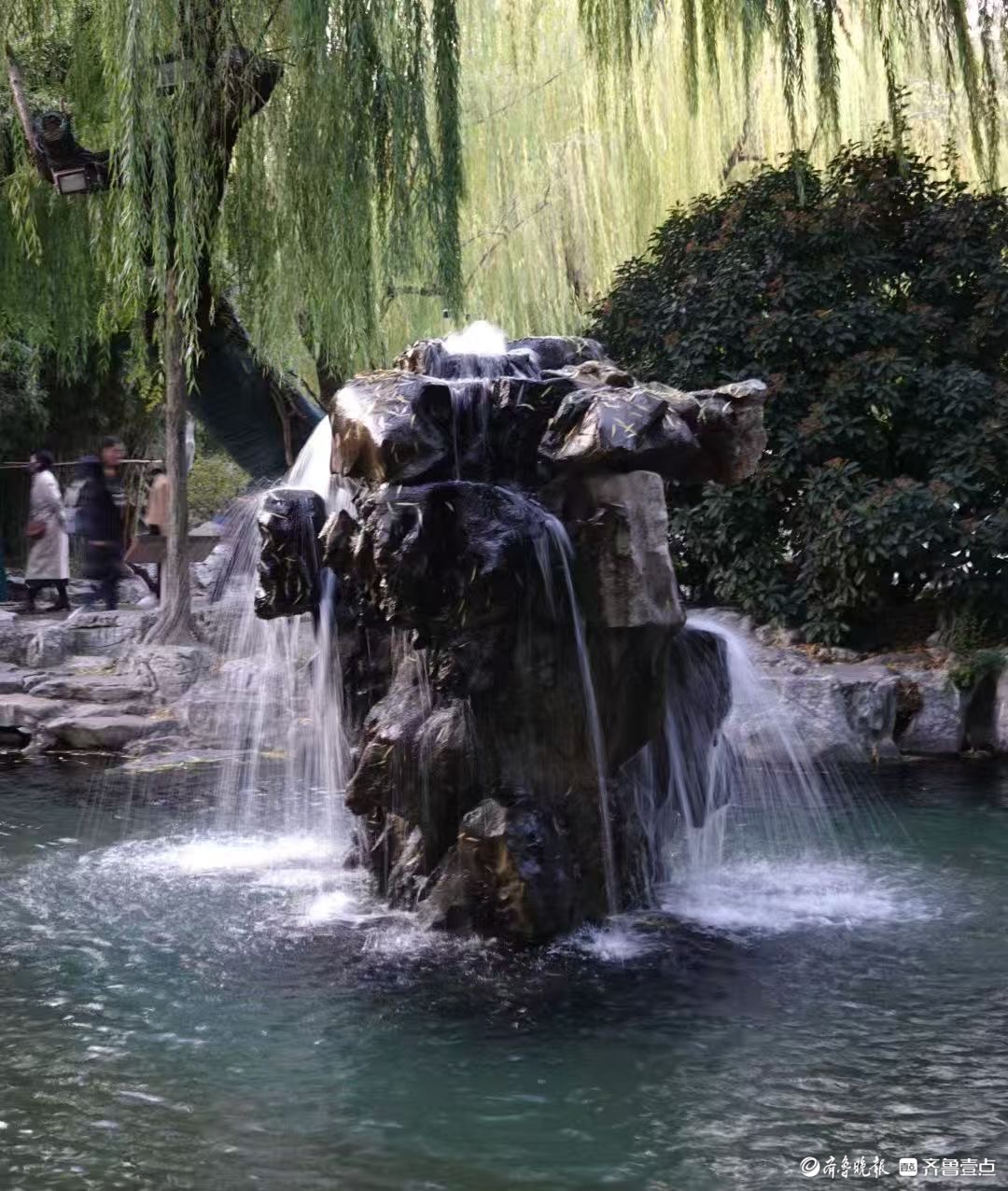  初冬月牙泉撒欢