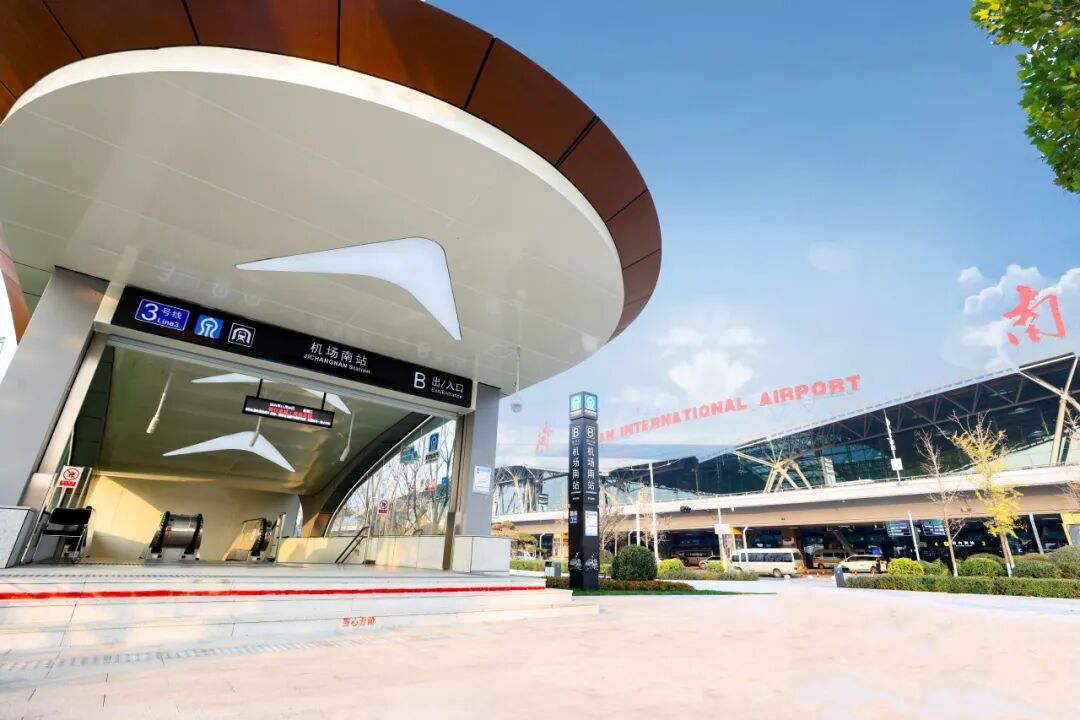 地铁通泉城|济南地铁3号线机场北站迎来新进展