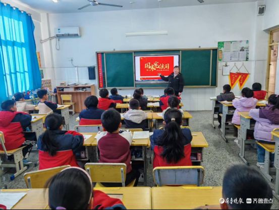 与法同行 护航成长——广平镇麻庄小学开展国家宪法日主题活动