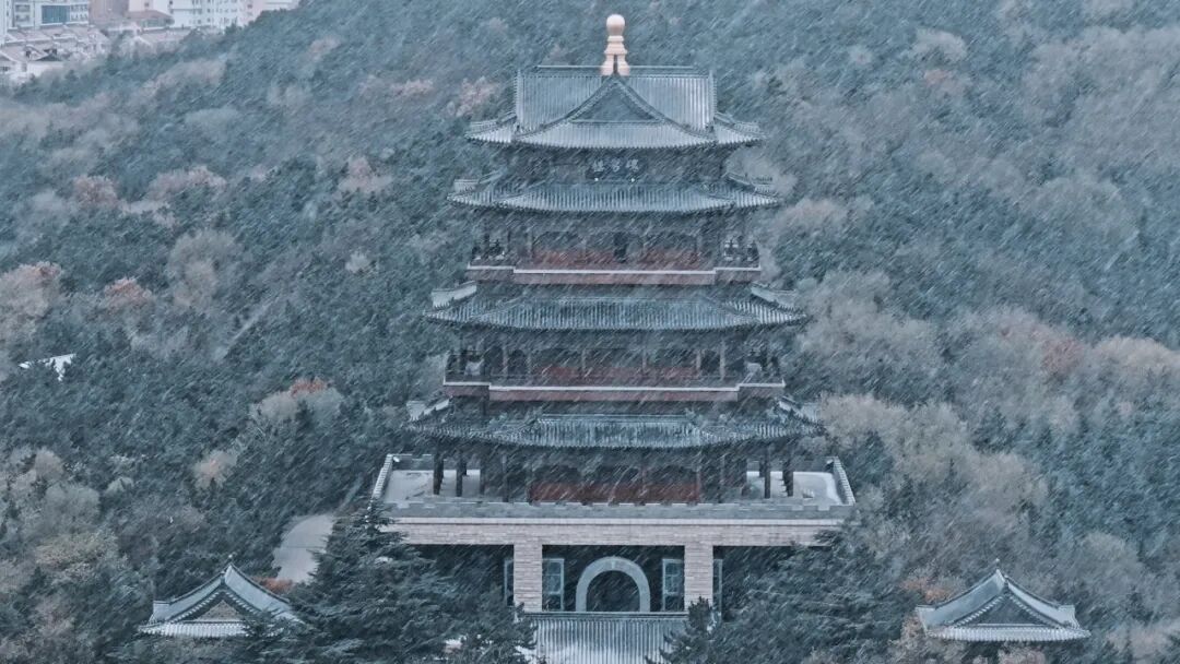 威海的冬日浪漫，从第一场雪开始