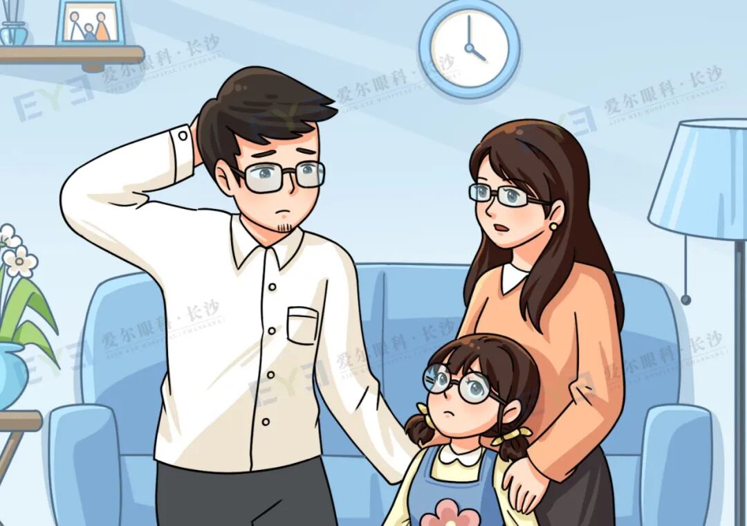 日照爱尔眼科小课堂丨父母高度近视，会100%遗传给孩子吗？