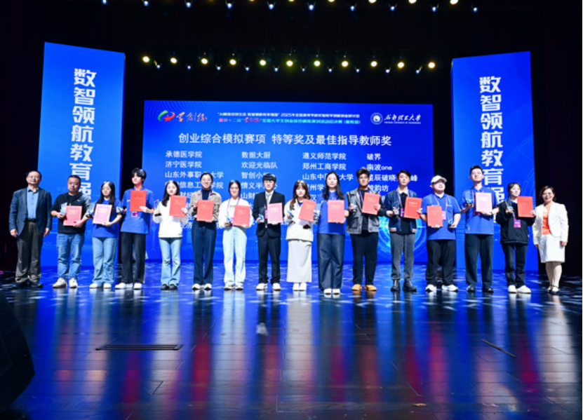 山东外事职业大学“学创杯”全国总决赛表现亮眼，斩获全国特等奖