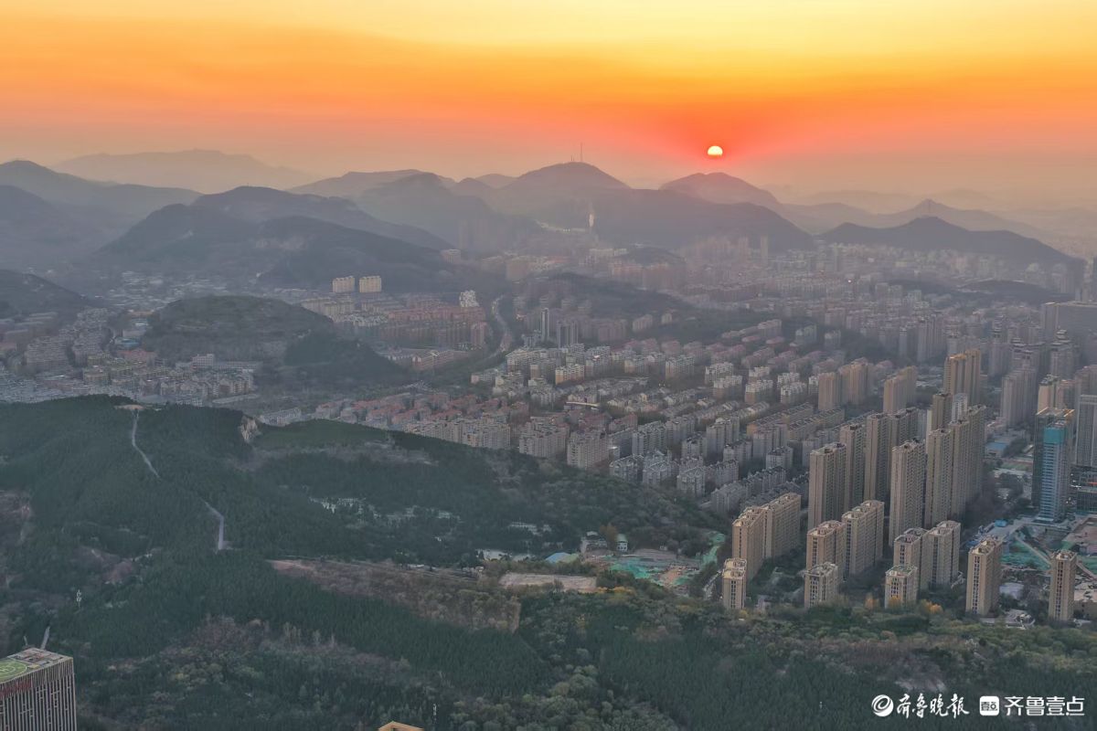 西边的太阳就要落山了